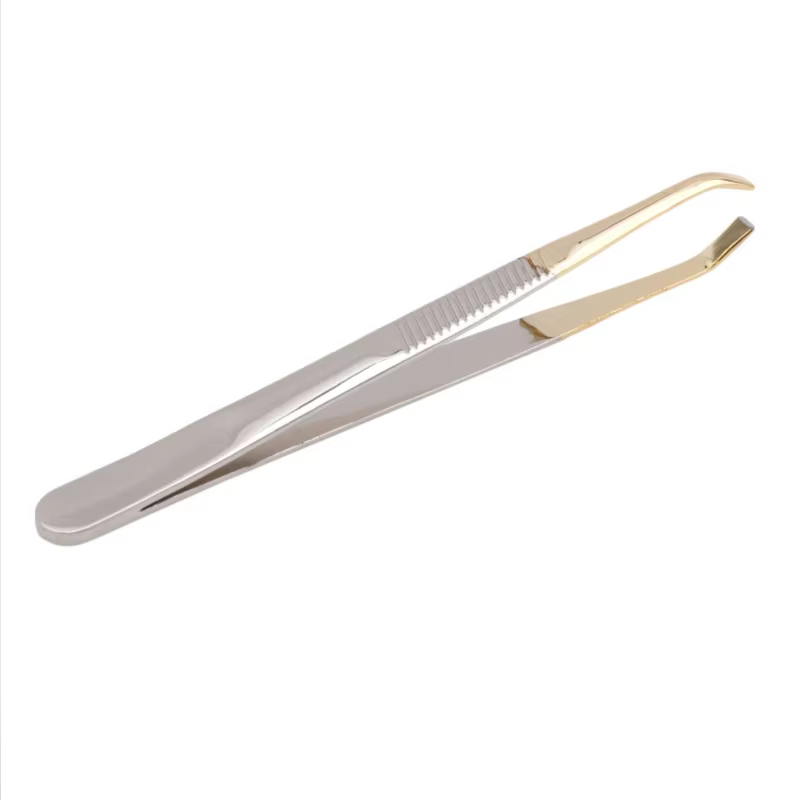 Pince à épiler pour sourcils, outils de maquillage de haute qualité, en acier inoxydable, à pointe i