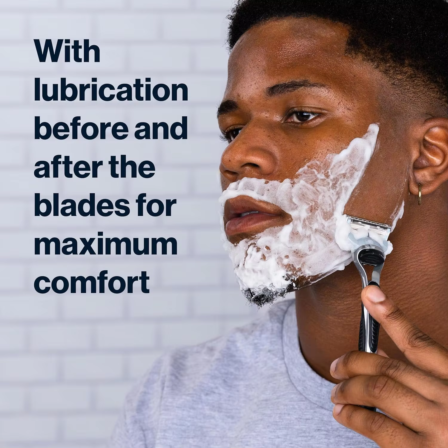 Lames de rasoir Gillette SkinGuard, lames de rasoir pour hommes, recharges de 4/8 lames, pour les sé