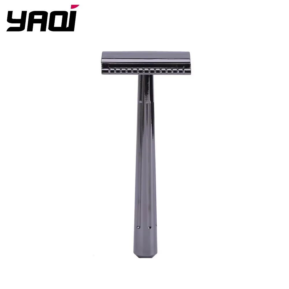 Rasoir à barbe YAQI SE Katana Globe Trotter 2026, rasoir de sécurité à lame unique pour hommes, obje