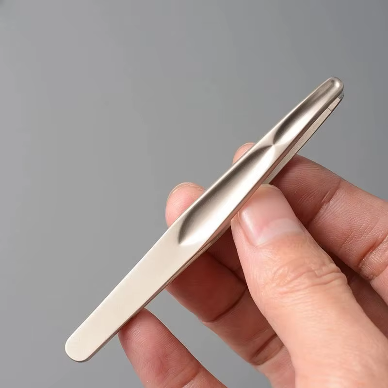 Pinces à sourcils en acier inoxydable pour l'épilation, outils de maquillage, pince à barbe, extract