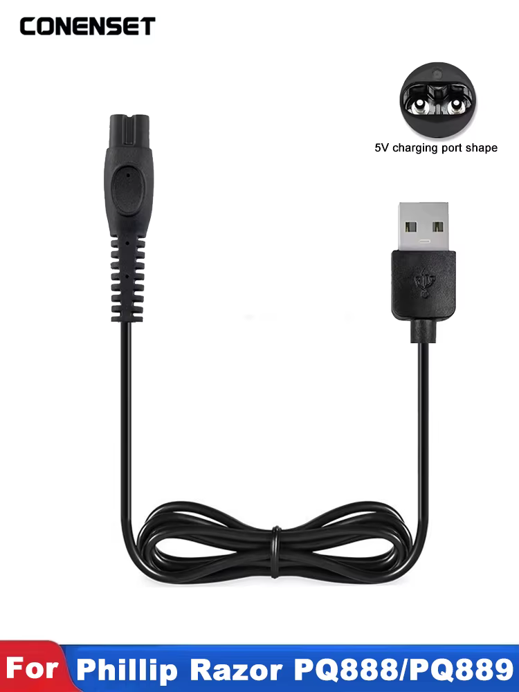 Chargeur USB 5V pour rasoir Philips Norelco série S3000 S3208 S3109 S3108 S3209 S1118 S1213 S3202