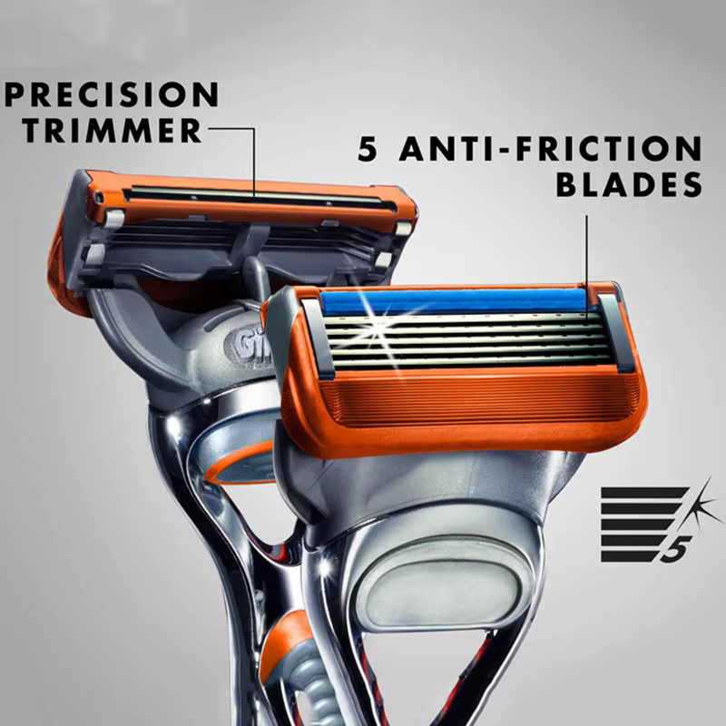 Gillette-Rasoir KT5 à 5 couches pour homme, machine de rasage
