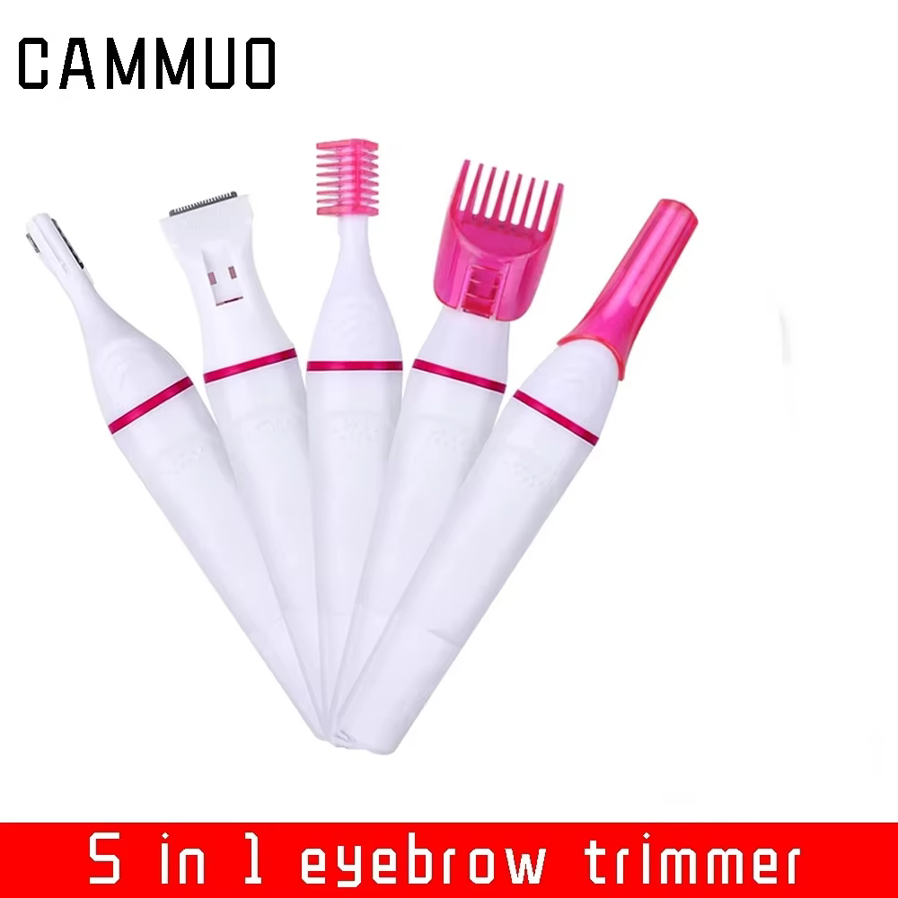 EyebloggKnife-Rasoir électrique 5 en 1 pour femme, épilation du corps, épilateur indolore, tondeuse 