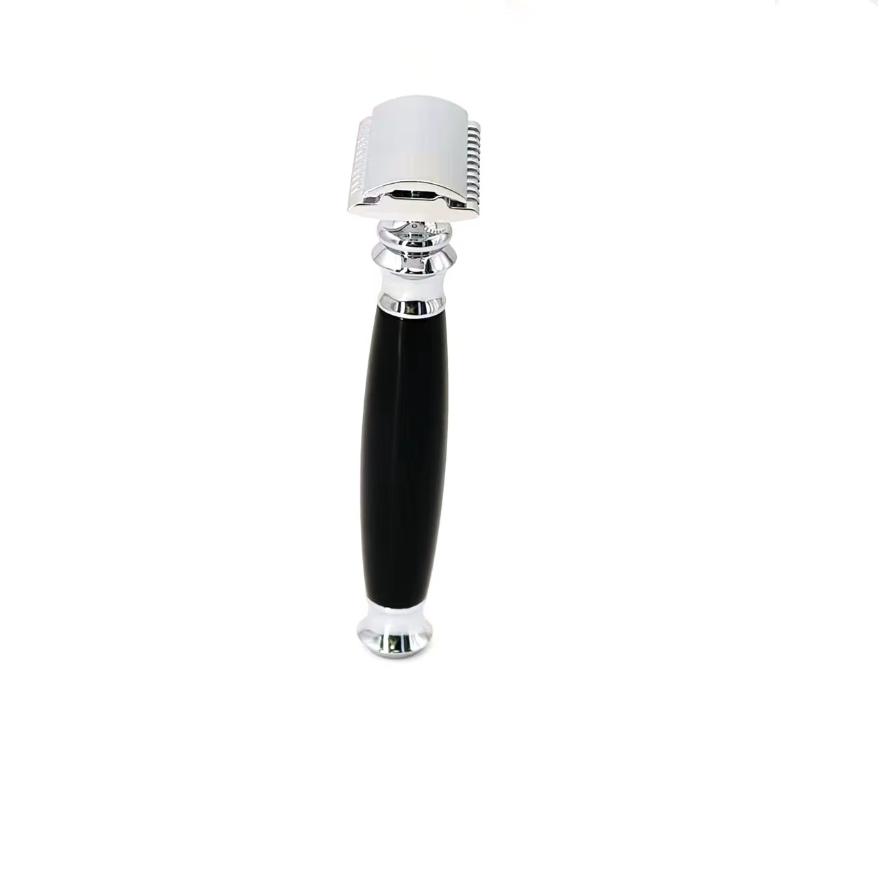 Kit complet de rasoir 4 en 1 avec support, bol, brosse et rasoir pour un rasage parfait