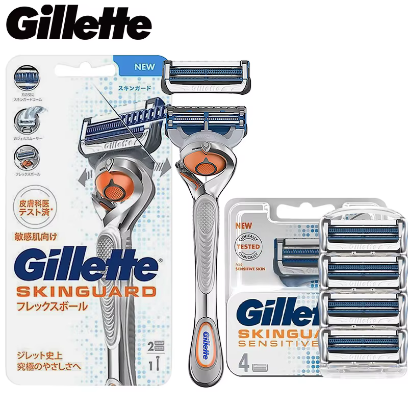 Rasoir Gillette SkinGuard pour homme, rasoir combiné pour homme, lames confortables à deux couches, 