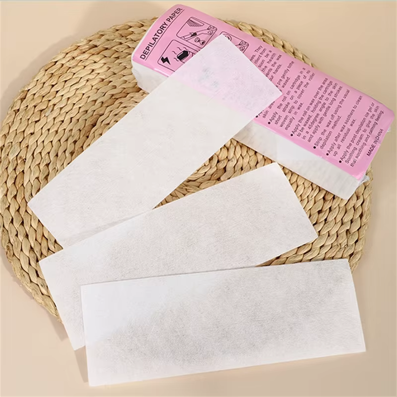 Bandes de cire non tissées de haute qualité, rouleau de 50m/100m, tissu d'épilation du corps, épilat
