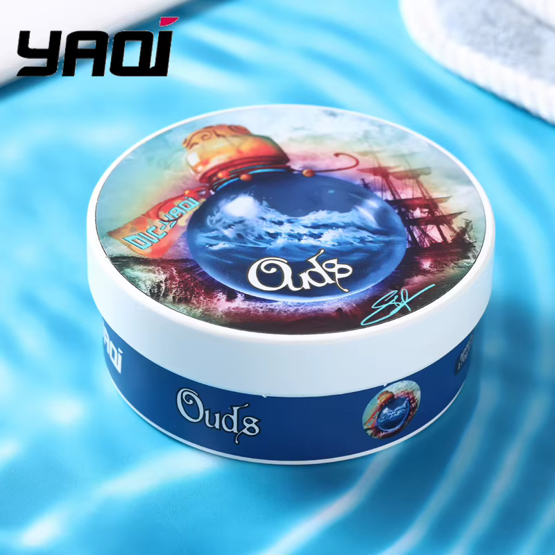 Savon à raser artisanal YAQI Ouds 2026 pour hommes 170g – Essentiel de luxe pour le soin masculin – 