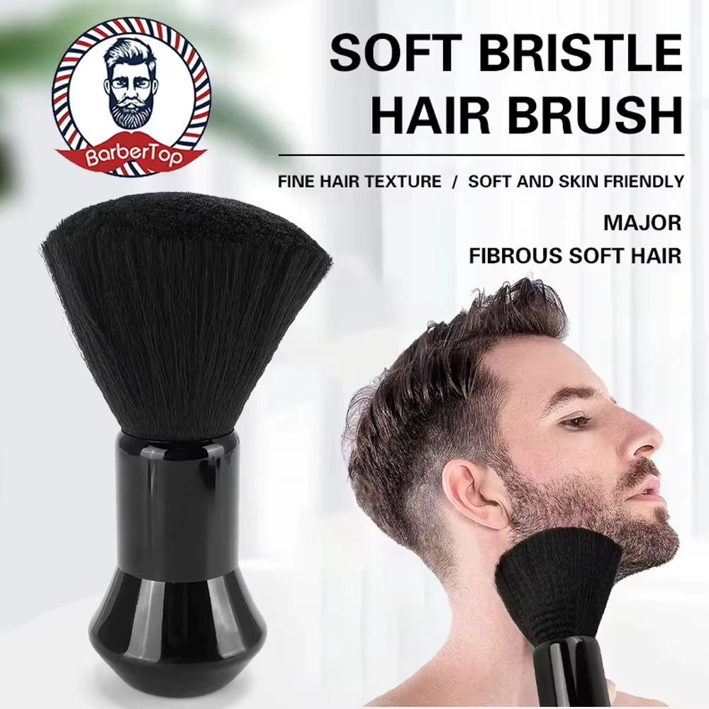 Coiffure brosse douce Salon spécial nettoyage outil de coupe de cheveux barbier maison brosse à chev