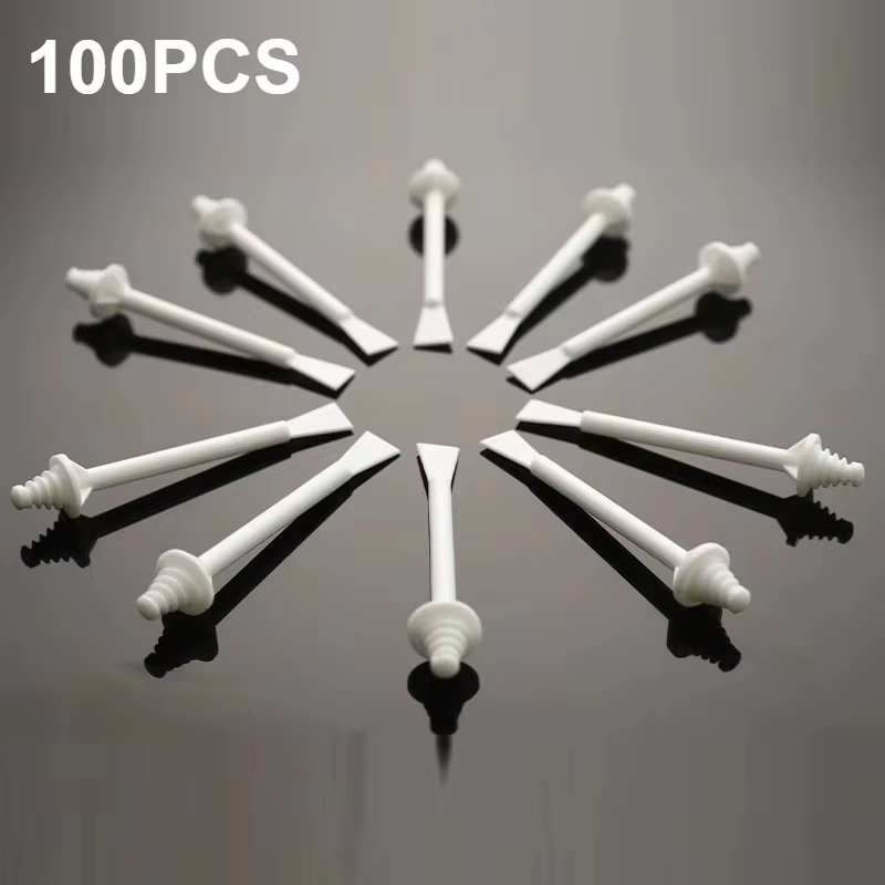 Bâtonnets de cire pour le nez, 100 pièces, applicateurs de cire multi-usages pour l'épilation indolo