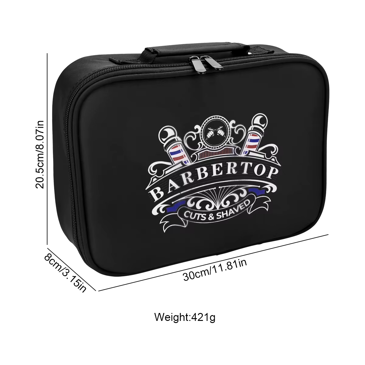 Sac de tondeuse électrique pour barbier, sac de rangement pour outils de Salon de coiffure, sac de t