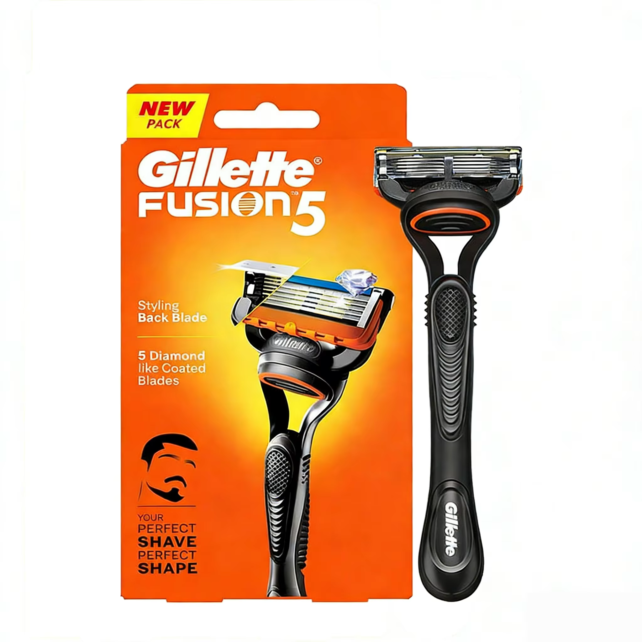 Rasoir Gillette Fusion5 pour hommes, ensemble de rasoirs pour hommes, lames de rasoir Gillette Fusio