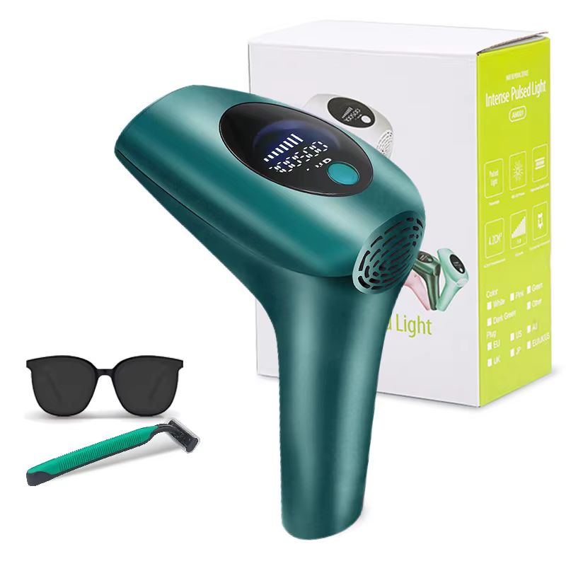 combiné d'épilation au laser portable Vancostar 900000   Flashes Épilateur permanent indolore pour f
