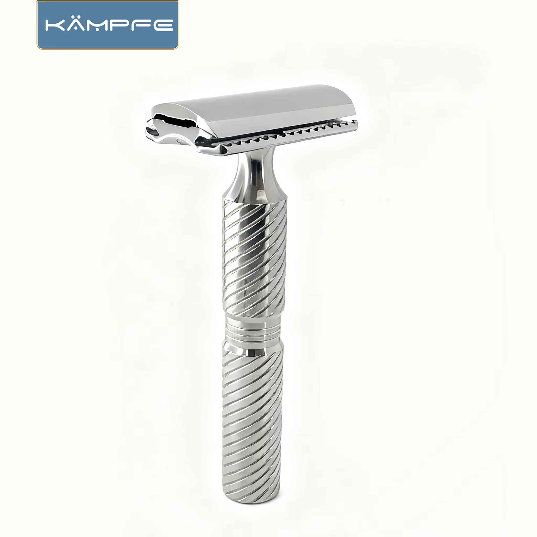 KAMPFE – rasoir de Style sécurité en acier inoxydable, rasoir Durable à Double tranchant, Kit de toi