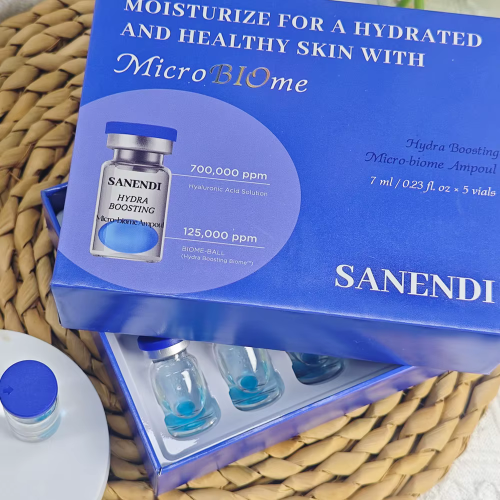 Sanendi essence hydratante visage Micro BlO me essence apaise la peau défense de l'âge visage raffer