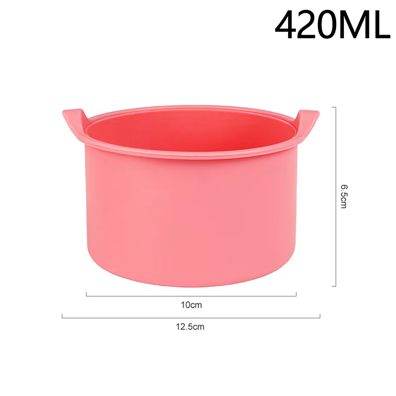 Chauffe-cire résistant à la chaleur, bols de remplacement en Silicone, cire d'épilation avec bâton d