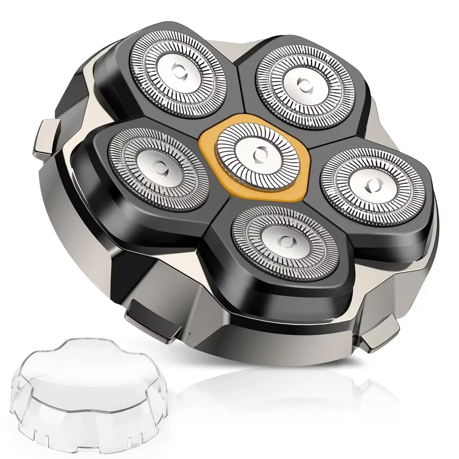 Sweker tête rasoir pour hommes chauve rasoir électrique magnétique pour hommes IPX7 étanche Recharge
