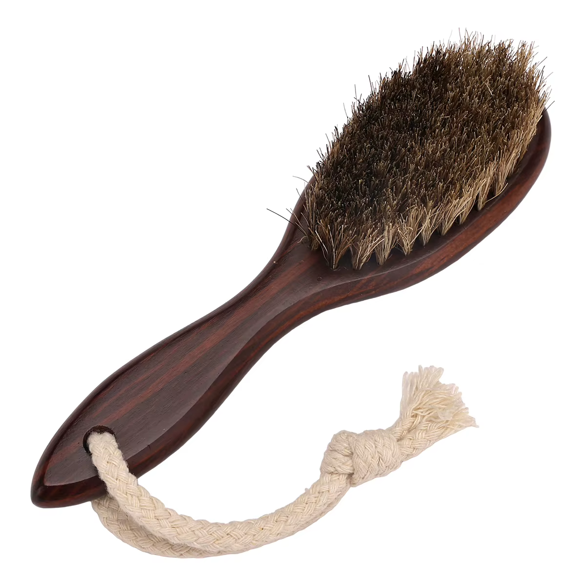 Professionnel barbier rasage barbe brosse cheveux Duster brosses crin Salon visage moustache propre