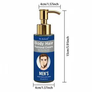 Crème dépilatoire Ultra-Clean pour hommes, douce et non irritante, pour tout le corps, élimine les p