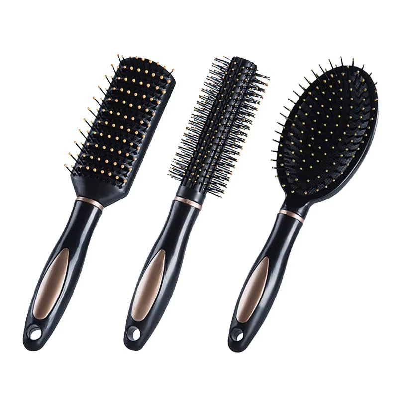 Peigne antistatique à airbag, Massage en plastique, brosse à cheveux antistatique, soins pratiques,