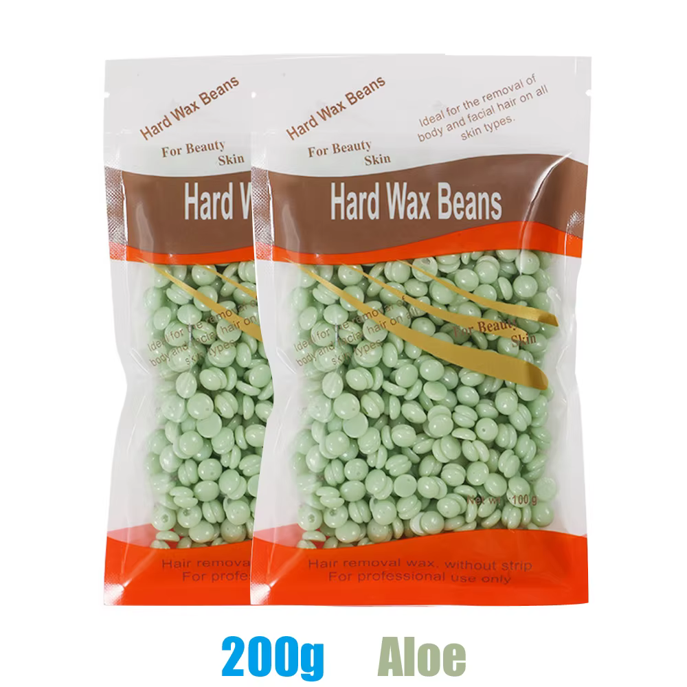 Machine d'épilation épilatoire-Kit d'épilateur de fusion de cire avec perles de haricots de cire de