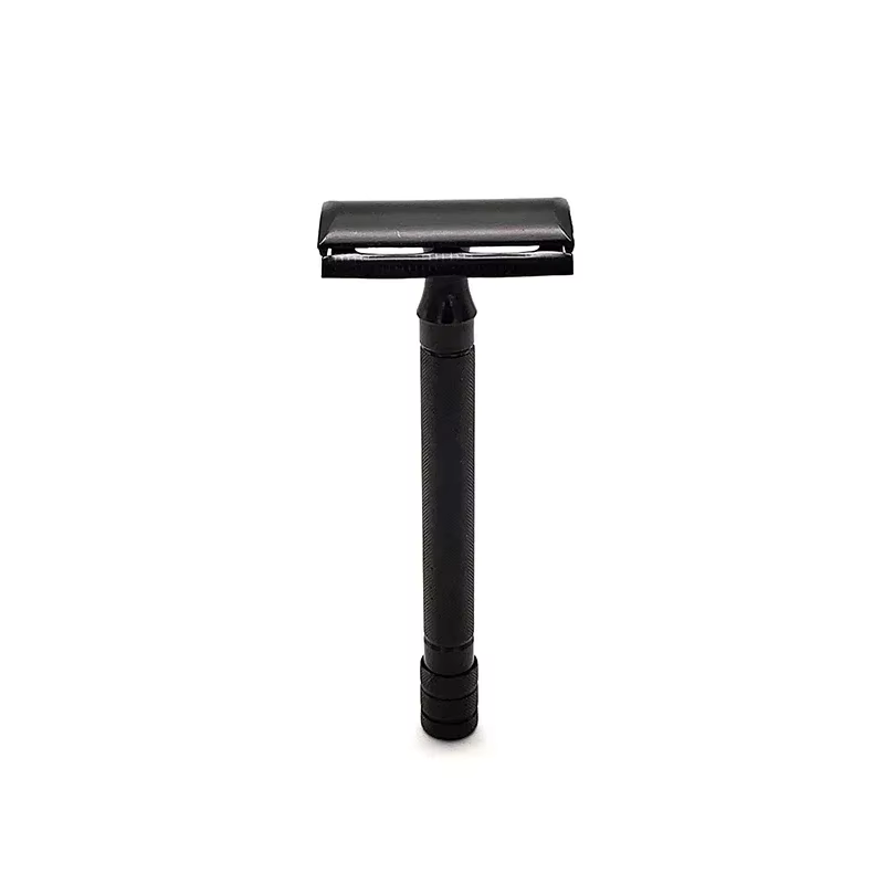 Rasoir classique pour homme, rasage doux, épilation, avec petite brosse, rasoir de sécurité réglable