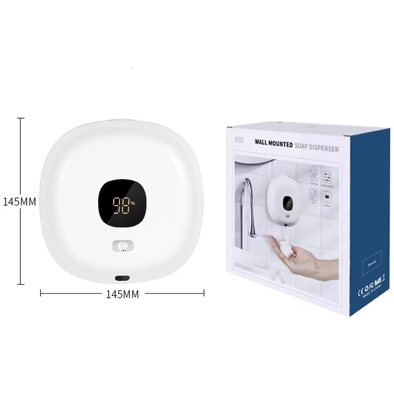 Distributeurs automatiques de savon en mousse à chargement USB, Machine à laver les mains intelligen