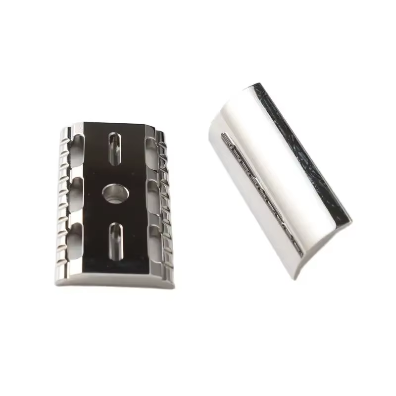 Tête de rasoir Yaqi Thalia 316 en acier inoxydable poli, rasoir de sécurité, objets de collection, c