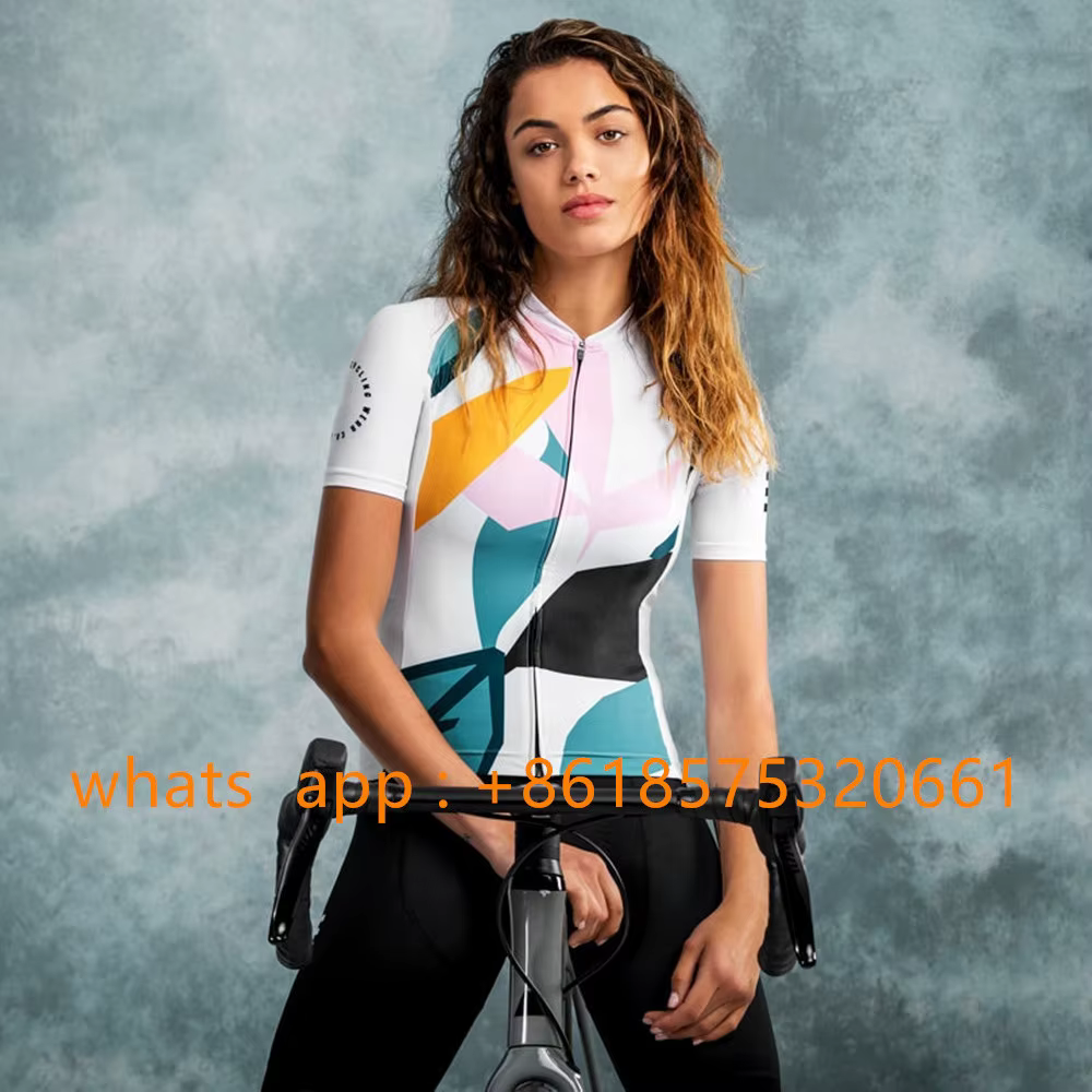 Espagne maillot de cyclisme pour femmes à manches courtes hauts Sports de plein air équipe professio
