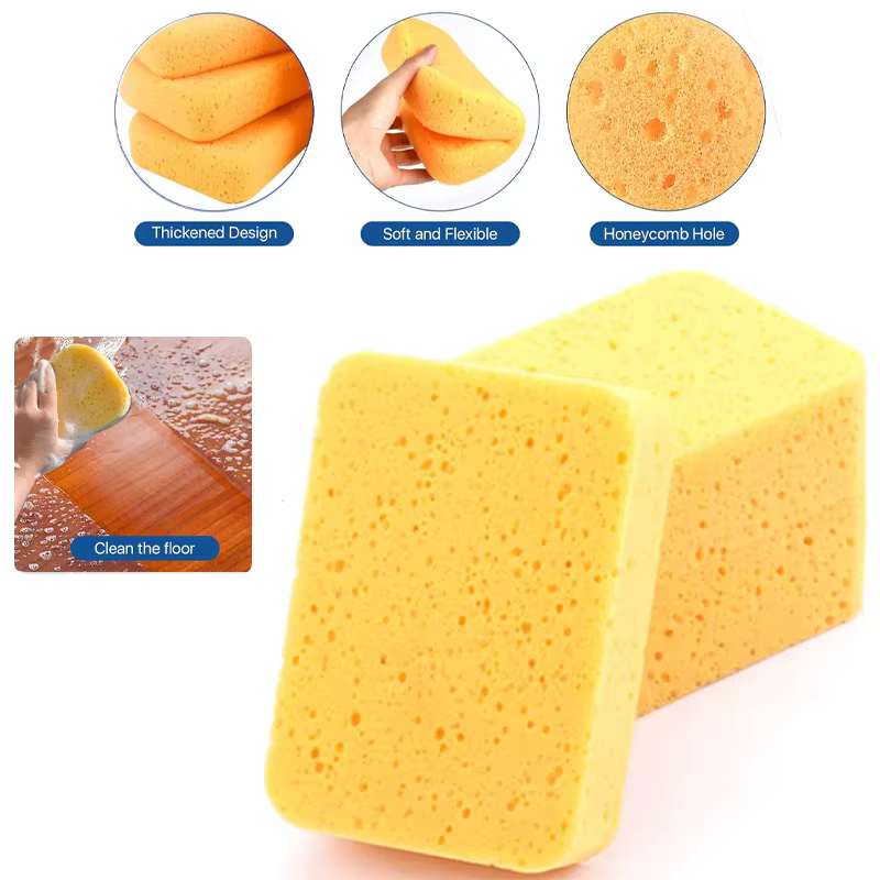 Éponge de nettoyage de sol, couleur époxy, couture de beauté, essuie-glace, billes spéciales, mosaïq