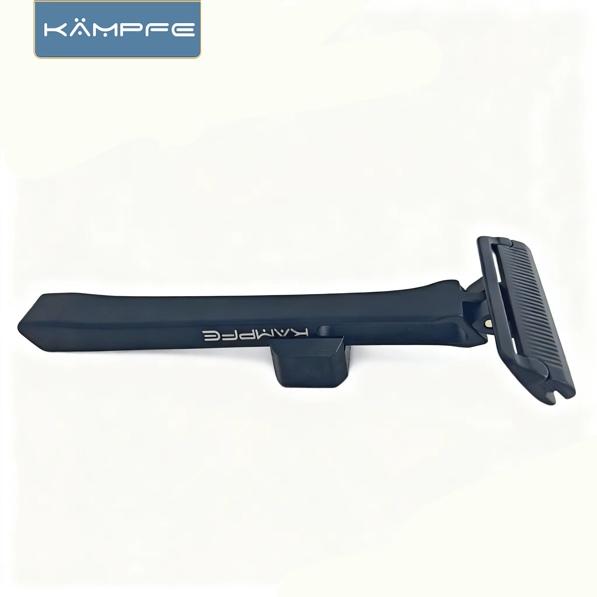 Rasoir manuel à lame simple KAMPFE Traditional K25 en aluminium, rasoir de voyage portable pour homm