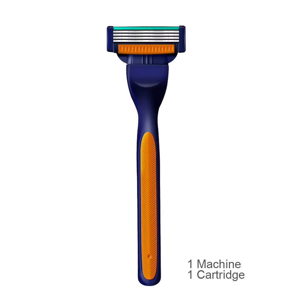 Lames de rasoir pour hommes de qualité, lame en acier inoxydable allemand, rasage confortable, Compa