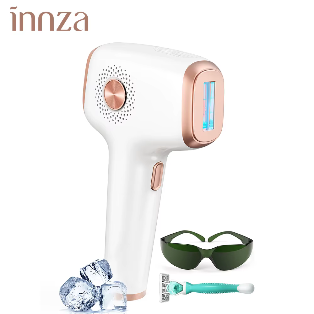 INNZA-Épilateur indolore IPL pour femme, appareil d'épilation avec fonction de soin de refroidisseme