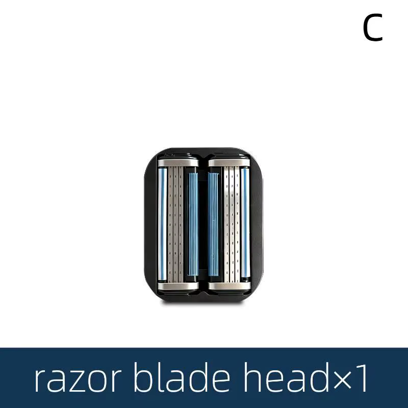 Rasoir multi-lames pratique pour hommes, rasage sans effort de la tête et du corps, pour un rasage u