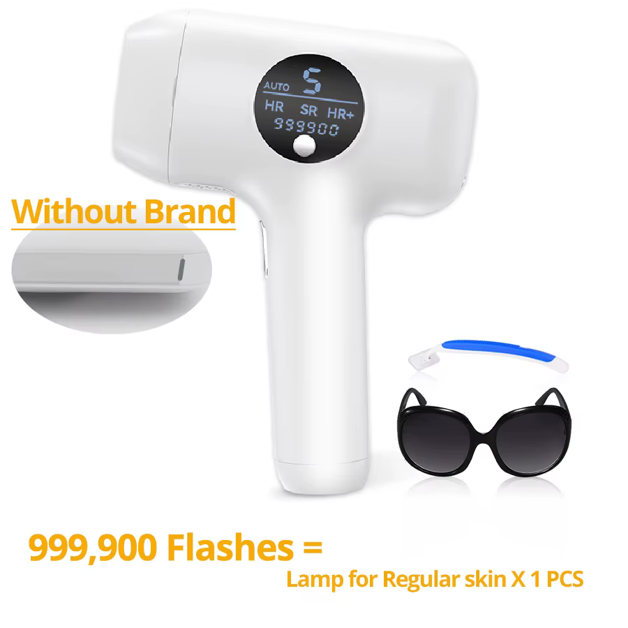 Lescolton-Épilateur laser à flash ultra rapide pour femme, haute énergie, grande lampe de subdivisio