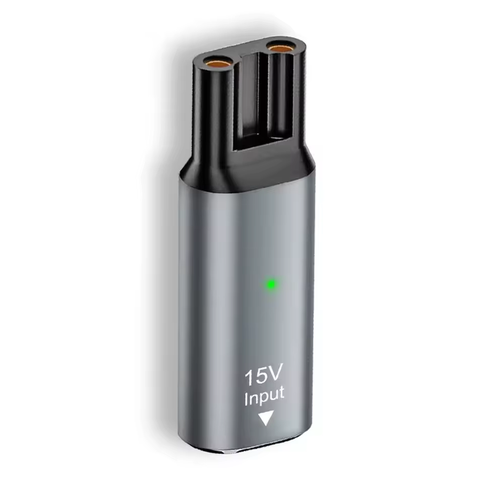 Adaptateur de charge Type-C 15V pour rasoir Philips OneBlade QP6520 QP6530 QP6510 HQ8505 Tondeuse à