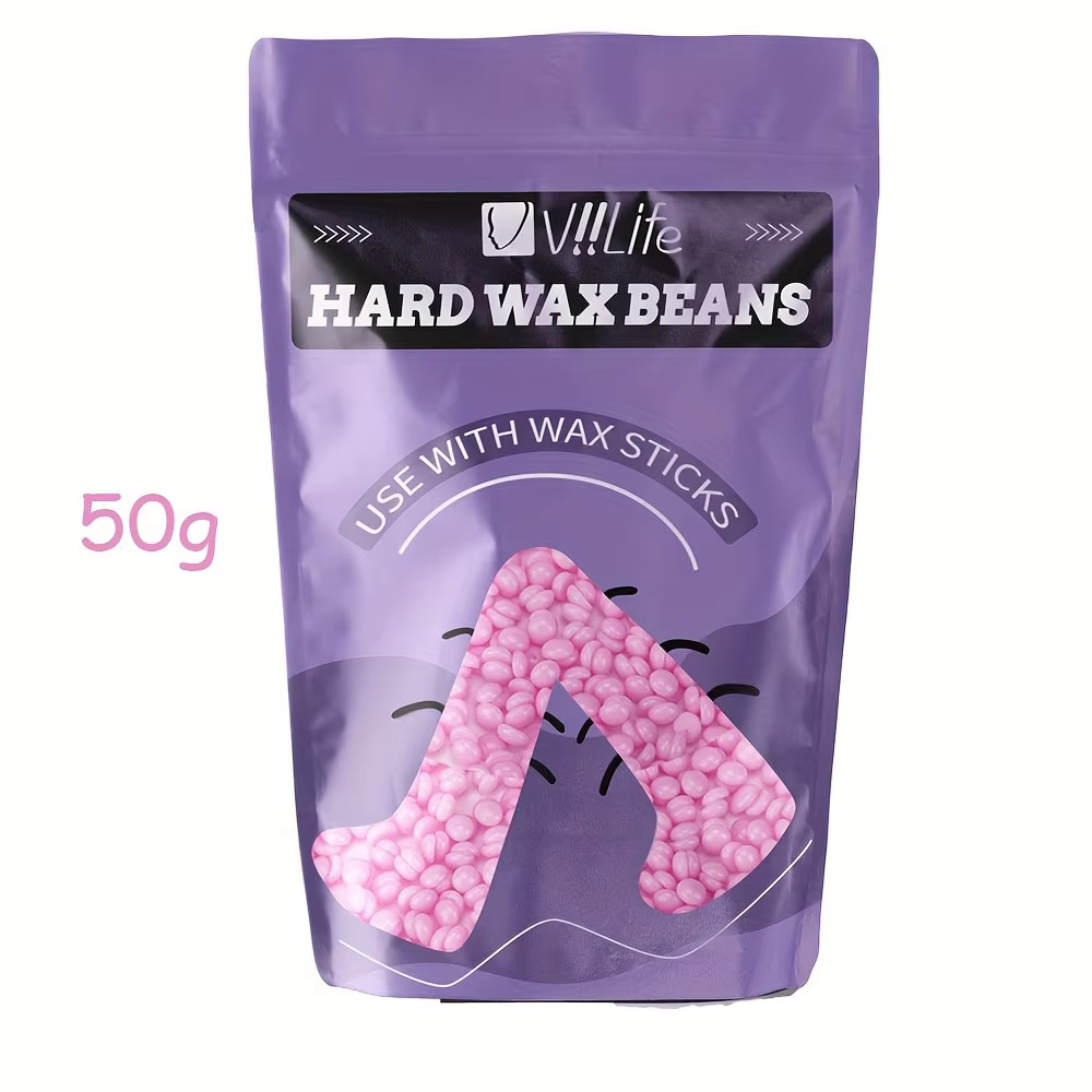 Feuilles de cire épilatoire 50g pour chauffer la Machine à cire dure Film chaud perles de cire indol