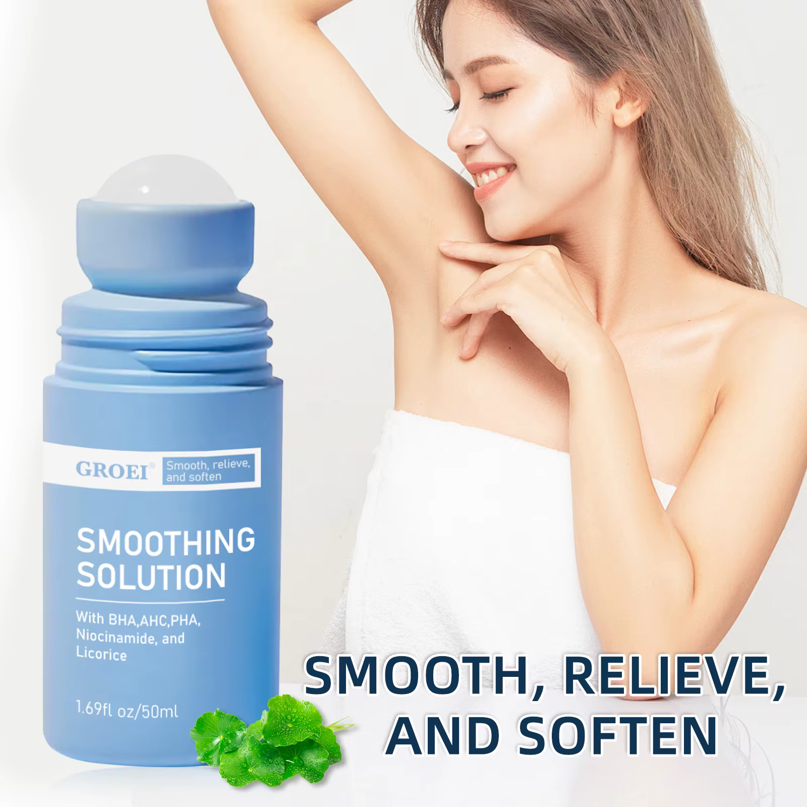 Sérum apaisant pour épilation et hydratant longue durée |   Crème réparatrice douce avec formule de 