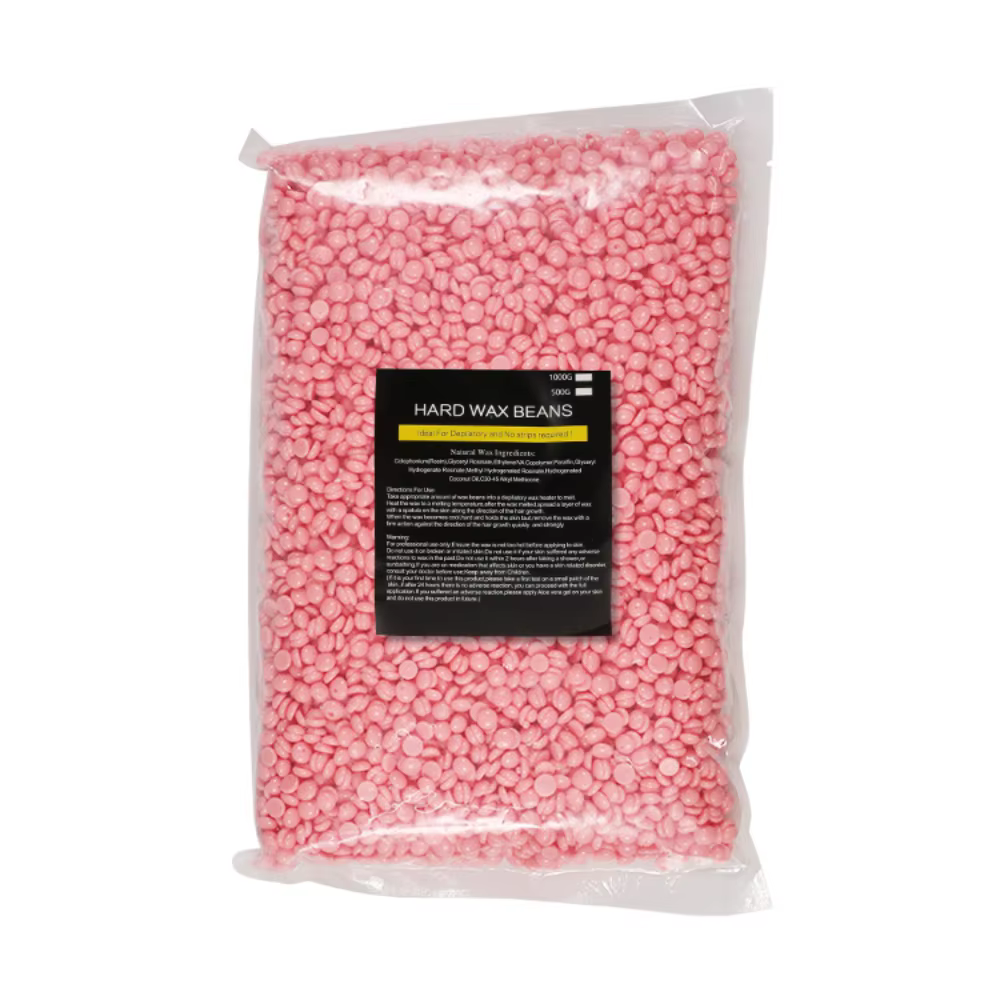500 g/paquet cire haricots dépilatoire Film chaud granulés élimination Bikini visage cheveux jambes