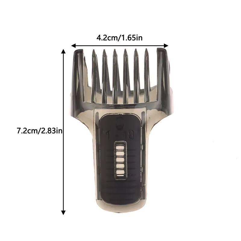 [Nouveau] NOUVEAUTÉ CHAUDE! NOUVEAU Peigne de coupe de précision 1-18 mm pour tondeuse à cheveux Phi
