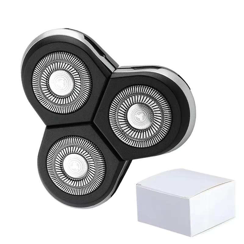 Tête de rasoir électrique remplaçable, lame flottante 3/5/6/7/8/9, tondeuse pour le nez et brosse de