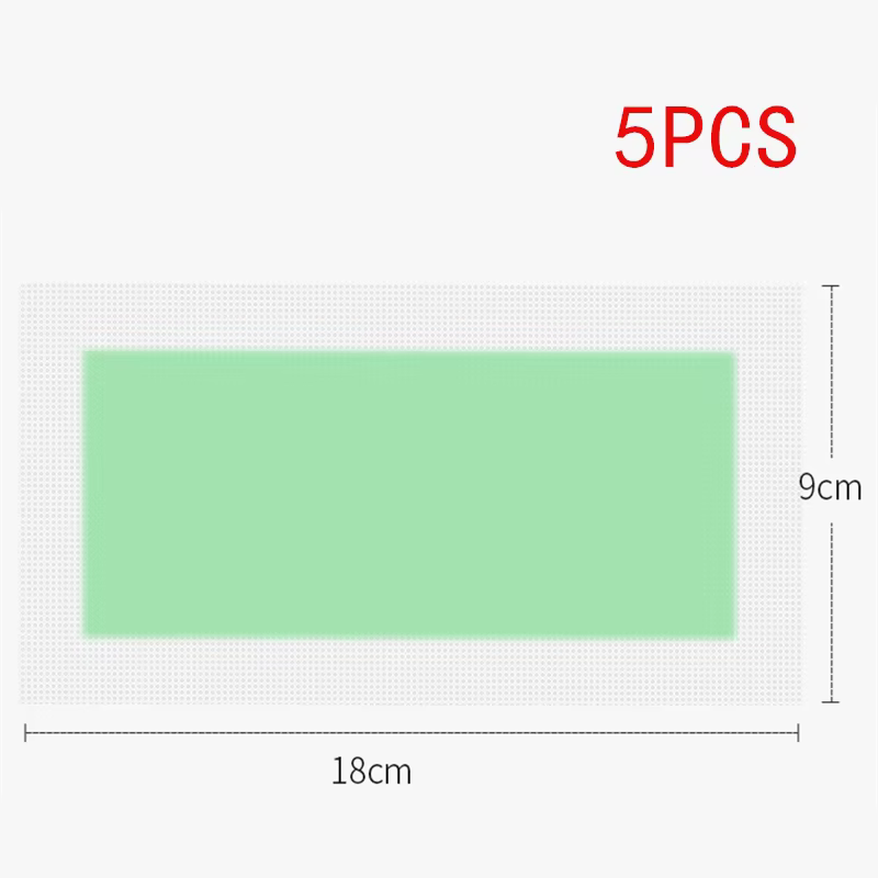 5/10/20/50 feuilles vert épilation professionnelle bandes de cire épilation Double face papier de ci
