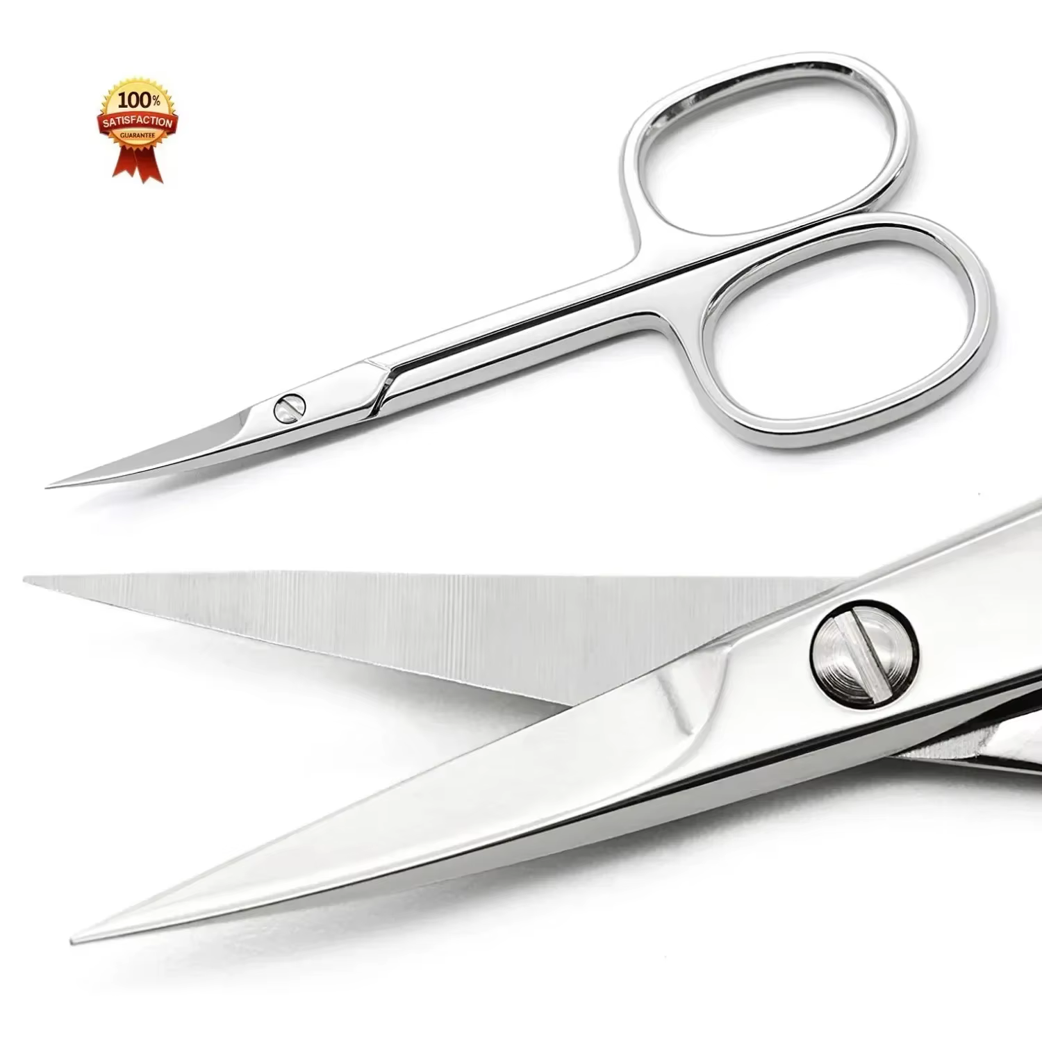 Ciseaux à cuticules coupe-cuticules tondeuse dissolvant de peau morte en acier inoxydable outils pro