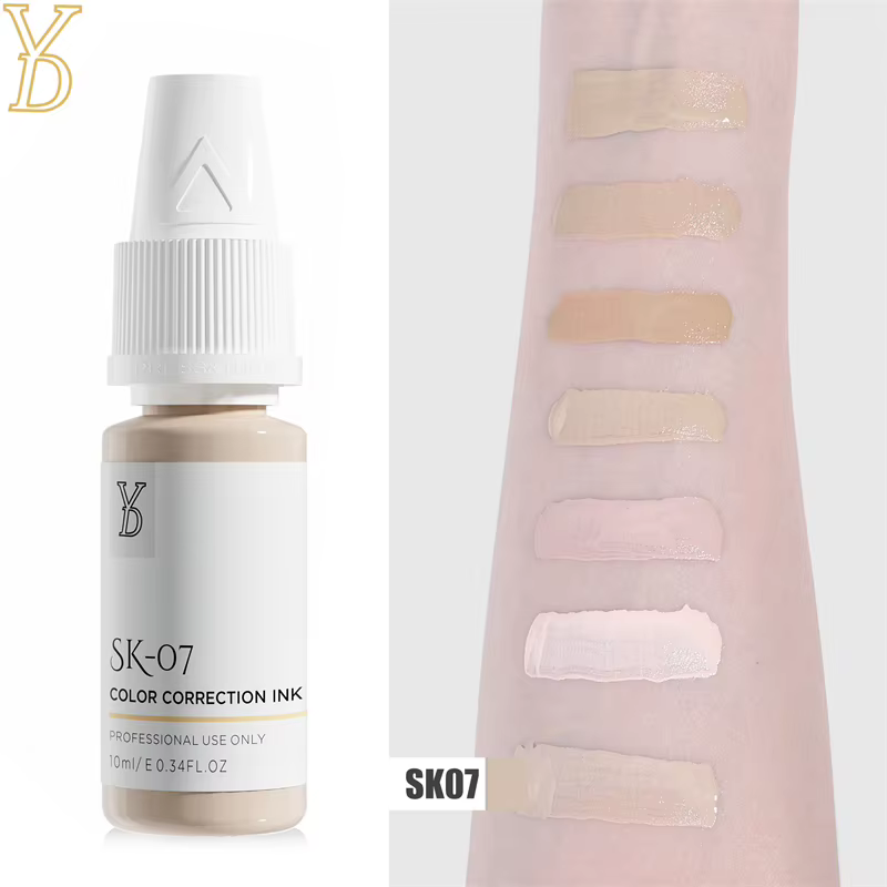 YDPMU 10ML peau Camouflage Pigment Semi Permanent maquillage encre de tatouage pour cicatrice Vitili