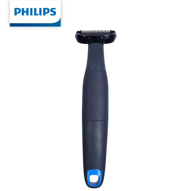 Philips Rasoir Électrique et Tondeuse Électrique à Batterie pour Hommes et Femmes, Épilateur pour Po