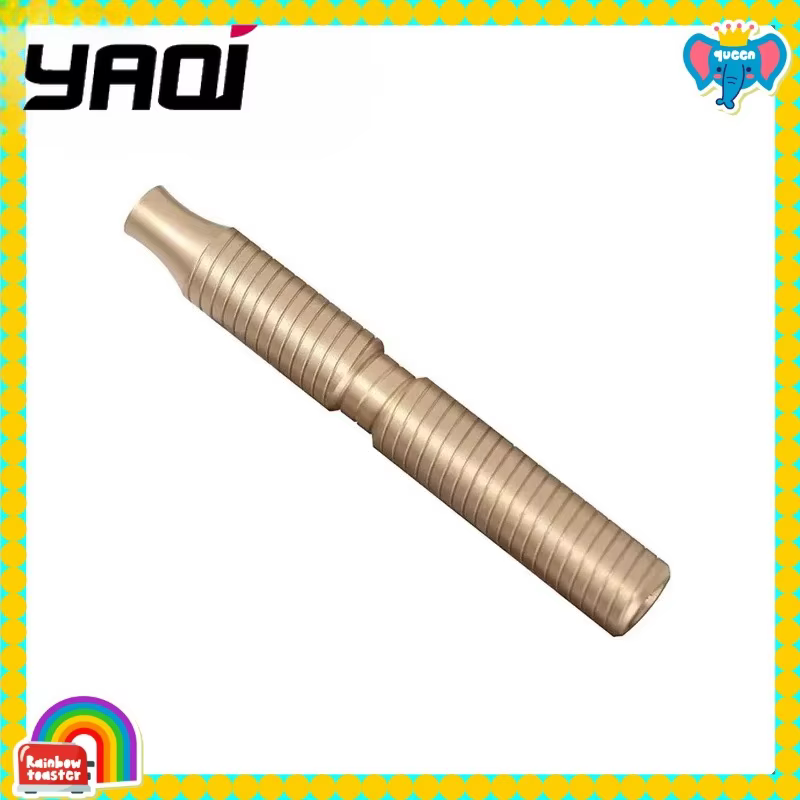 Poignée de rasoir YAQI en laiton massif, poignée de rasoir de sécurité YAQI 88mm pour hommes