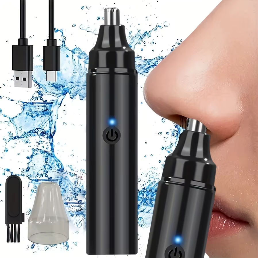 Tondeuse à poils de nez Rechargeable et épilateur du visage pour hommes rasoir à poils de nez pour d