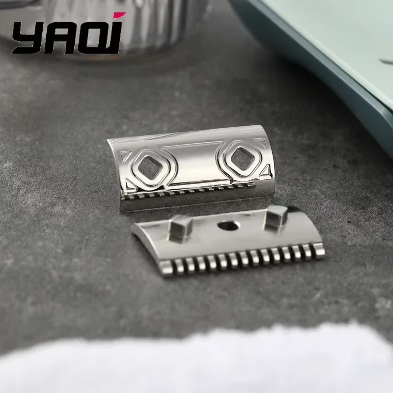 Rasoir de sécurité YAQI Harlequin 316 en acier inoxydable poli 2026 avec une espacement de lame de 0