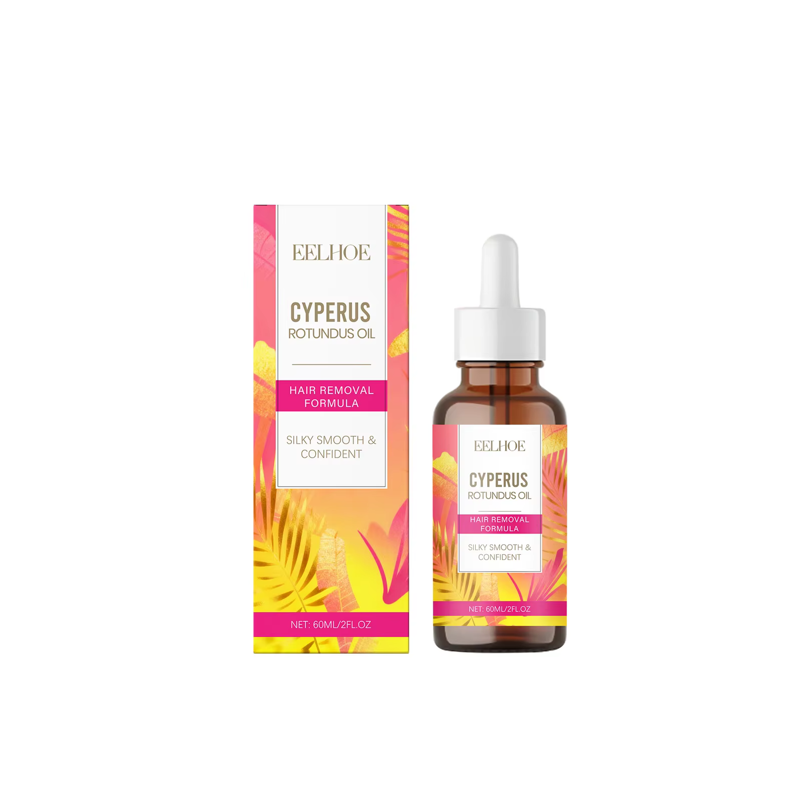 Cyperus Rotundus huile corps après épilation huile apaisante inhibiteur de croissance des cheveux dé