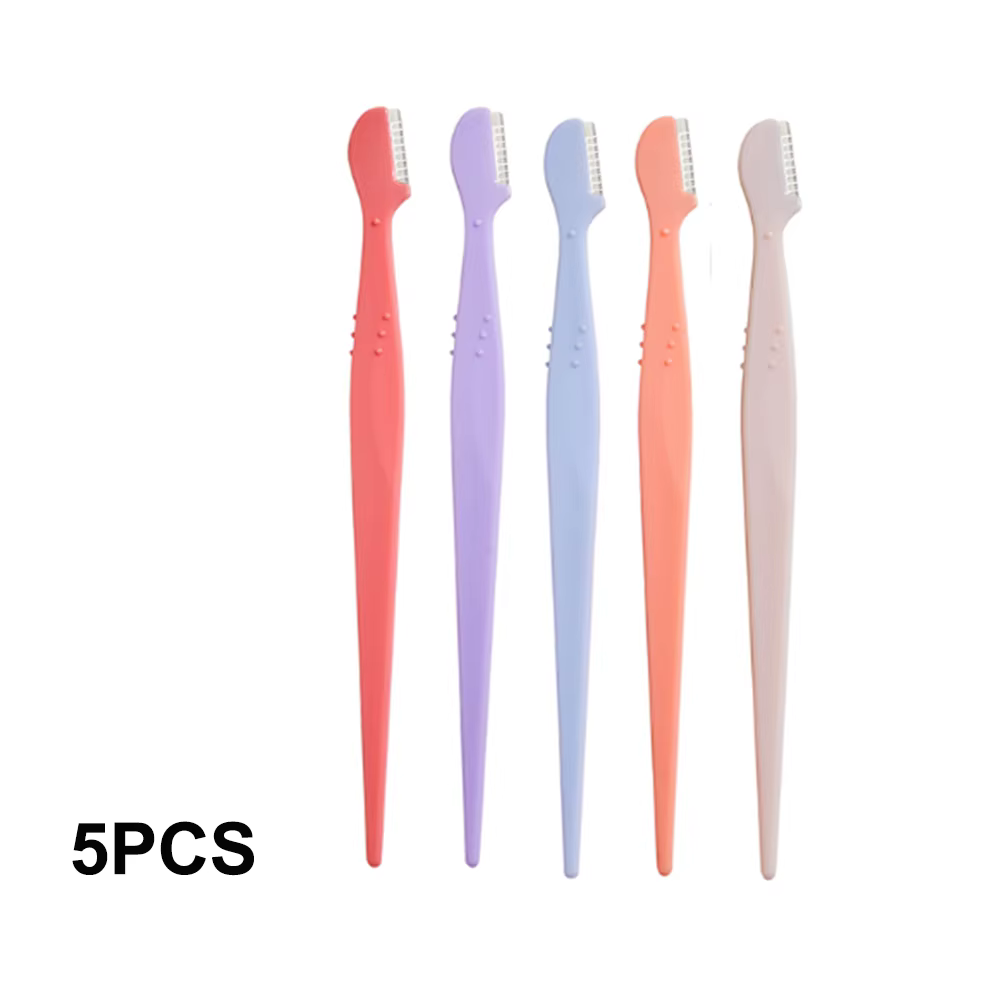 Lot de 5/10/15/20 rasoirs pour sourcils, outil d'épilation des poils du visage, kit de toilettage de