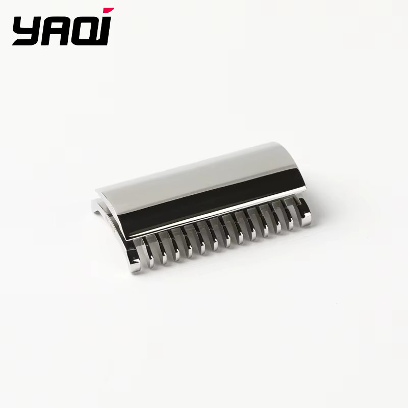 Vente Flash 2026 ! Tête de rasoir de sécurité Yaqi Lex en acier inoxydable poli doux pour accessoire